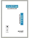 accent by nielsen Bilderrahmen Aluminium Bilderrahmen Accent, (1 St) 21 x 29,7...