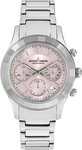 Jacques Lemans Chronograph Venice 1-2151L, Armbanduhr, Damenuhr, Edelstahlarmband,