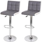 MCW Barhocker MCW-G87 (Set, 2er), 2er-Set, h&ouml;henverstellbar, Um 360&deg; drehbar,