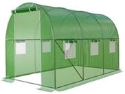 GARMIO Gew&auml;chshaus Foliengew&auml;chshaus, Folientunnel f&uuml;r Aufzucht CICATA 3x2x2...