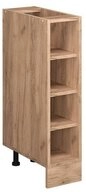 Vicco Unterschrank R-Line, Goldkraft Eiche, 20 cm ohne Arbeitsplatte (1-St)