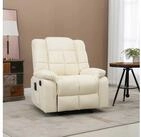 HOMCOM Massagesessel TV Sessel Liegesessel mit Liegefunktion Vibration...