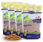 Lyra Pet 4 x 10 Liter Lyra Pet&reg; Mehlw&uuml;rmer getrocknet im Beutel, f&uuml;r:...