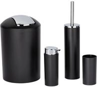 WENKO Badaccessoire-Set Calvo, Set, Seifenspender, Zahnputzbecher, WC-Garnitur &