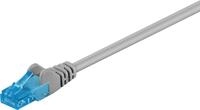 Goobay CAT 6A Patchkabel, U/UTP, Grau, 0.5 m - LSZH halogenfrei, Kupfer...