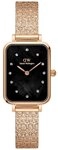 Daniel Wellington Quarzuhr Daniel Wellington Quadro Uhr DW00100579, Daniel...