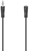 Hama Audio Verl&auml;ngerungskabel, 3,5 mm Klinken Stecker - Kupplung, Stereo 3m