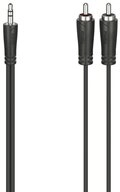 Hama Audio-Kabel, 3,5-mm-Klinken-Stecker - 2 Cinch-Stecker, Stereo, 1,5 m...