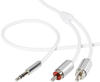 SpeaKa Professional SuperSoft Klinke/Cinch Anschlusskabel Audio- & Video-Kabel,...