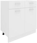 VCM Unterschrank K&uuml;chenschrank Esilo H. 82 x B. 80 x T. 46 cm K&uuml;chenschrank,