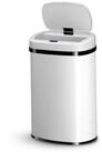 Juskys M&uuml;lleimer, 60 L, rostfrei, intelligenter Sensor, batteriebetrieben,