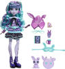 Monster High Creepover Party Twyla mit Haustier Hase Dustin