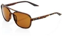 100% Sportbrille 100percent Kasia - Peakpolar Lens Soft Tact Havana