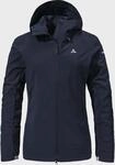 Outdoorjacke SCH&Ouml;FFEL "Softshell Jkt Mangart L", Damen, Gr. 38, blau (8820, blau),