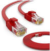 HB-DIGITAL Patchkabel CAT 6 Flachkabel U/UTP PVC 15m Netzwerkkabel,...