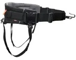 Non-stop dogwear G&uuml;rteltasche Laufgurt Trekking Belt 2.0 schwarz/grau grau|schwarz L