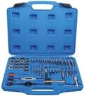 BGS technic Gewindebohrer BGS Gewindeschneid-Satz 70105, Zoll, 1/4" - 1/2",...