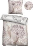 Biberna Bettw&auml;sche Maria, Mako-Satin, 2 teilig, feiner Glanz + weicher Griff,