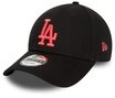 New Era Baseball Cap Los Angeles Dodgers MLB League Essential Schwarz Pink...