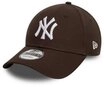 New Era Baseball Cap New York Yankees MLB League Essential Braun Verstellbare...