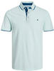 Jack & Jones Poloshirt Polo Shirt JJEPAULOS Sommer Hemd Kragen Pique Cotton...