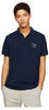Tommy Jeans Poloshirt TJM SLIM CORP POLO mit Markenstickerei auf der Brust, blau