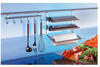 Naber Küchenregal Komplett Set-1 Linero 2000, Edelstahlfarbig 8047130