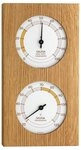 TFA Dostmann Sauna-Thermo-Hygrometer, 130x242mm Wetterstation