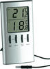 TFA Dostmann Raumthermometer TFA 30.1027 Digitales Innen-Außen-Thermometer mit