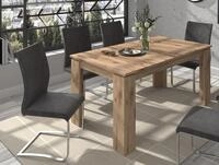 xonox.home Esstisch Esstisch Titan, Ausziehtisch, Nox Oak, 160 (200) x 90...
