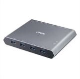 Aten US3311 2-Port USB-C 4K DisplayPort KVM Dock Computer-Adapter