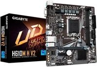 Gigabyte H610M H V2 Mainboard - Unterst&uuml;tzt Intel Core Prozessoren 14th CPUs, 4