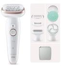 Braun Pr&auml;zisionsepilierer Silk-&eacute;pil 9 SkinSpa, Ros&eacute;gold, Wei&szlig;, 40 Pinzette,