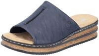 Rieker Pantolette Keilabsatz, Sommerschuh, modische Keilsohle