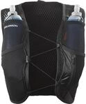 Trinkrucksack SALOMON "ACTIVE SKIN 4 Women SET" Gr. L, schwarz (schwarz, metal),
