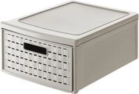 ROTHO Aufbewahrungsbox Rotho Schubladenbox Country klein, 8,3 L
