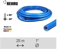 Rehau Gartenschlauch Trinkwasserschlauch 25 m 1" lebensmittelkonform DVGW