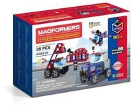MAGFORMERS MAGFORMERS Magnetspielzeug Amazing Police & Rescue-Set 26 Teile