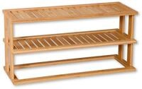 Kesper K&uuml;chenregal K&uuml;chenregal aus Bambus, 2 Ebenen, 55 x 20 cm, Kesper