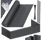 KESSER Sichtschutzstreifen, PVC Sichtschutzmatte Balkonverkleidung Windschutz
