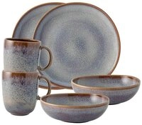 like. by Villeroy & Boch Fr&uuml;hst&uuml;cks-Geschirrset Lave Fr&uuml;hst&uuml;cks-Set 6-tlg.