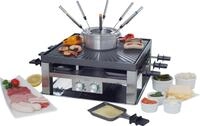 SOLIS OF SWITZERLAND Tischgrill COMBI-GRILL 3 IN 1, Fondue, Raclette, Grill,...
