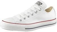 Sneaker CONVERSE "Chuck Taylor All Star Basic Leather Ox", Damen, Gr. 36, wei&szlig;,