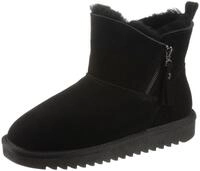 Ara ALASKA Short Zip Winterboots Stiefel aus echtem Lammfell mit Rei&szlig;verschluss,
