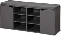 KESPER&reg; Schuhschrank Schuhschrank mit Sitzkissen B103,5 x H48 cm x L29,5 cm,...