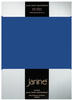 Janine Jersey Elastic Spannbetttuch 180x200 cm - 200x220 cm royalblau