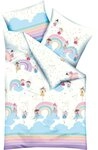Kaeppel Kinderbettw&auml;sche Rainbow Fairies, Renforc&eacute;, 2 teilig, Mit Feen