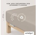 Schlafgut Spannbettlaken PREMIUM Mako-Zwirn-Jersey, 220 g/m&sup2;, 95%...
