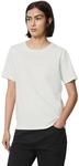 T-Shirt MARC O'POLO DENIM, Damen, Gr. M, wei&szlig; (egg wei&szlig;), Single Jersey,