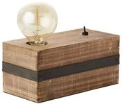 Brilliant Tischleuchte Woodhill, ohne Leuchtmittel, Tischlampe antik/schwarz